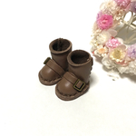 ＊送料無料＊mini☆mini ミニチュアロングブーツ⑥（ブラウン）