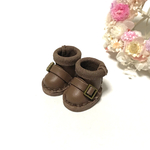 ＊送料無料＊mini☆mini ミニチュアロールダウンブーツ⑩（ブラウン）