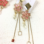 【ぷるんと桜❤︎サクラ色ピアス】