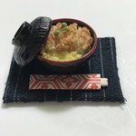 hand made ミニチュアドールハウス 再販 カツ丼