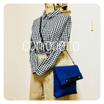 SALE! 2WAY帆布ショルダーバッグ(ブルー)