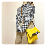 SALE!2WAY帆布ショルダーバッグ(イエロー)