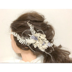 再販 ホワイトラベンダー ヘッドドレス