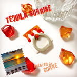 ”MELTING TEQUILA SUNRISE”  オトナなカクテル スマホスタンド/バンカーリング