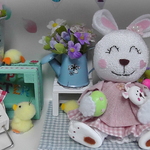 pinkdaiya様専用ページ＊＊HappyEasterバニーちゃんと仲間たち♡＊＊イースターカラーのサンキャッチャー。