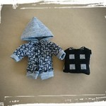 No.A②  オビツ１１☆パーカー&カットソー