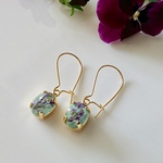 ammi majus フレンチフックピアス(グリーン)
