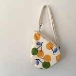 春色。大人チェリー。DROP.BAG.さくらんぼのしずくバッグ。warabi-noオリジナル。