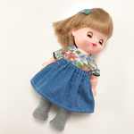 41.メルちゃんの服 セットアップ リバティ