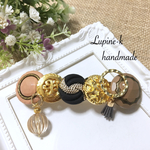 No.25:アンティークボタンバレッタ♡
