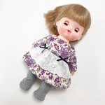 43.メルちゃんの服  レースワンピース