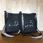 肩掛けバッグ 小(デニム)