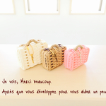 お客様ご依頼商品です‎٭¨̮ minimini trunk  5.5cm 4.5cm set 