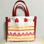 苺ケーキ♡トートバッグ