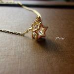 【SALE】キュービックジルコニア＊*ネックレス＊star＊