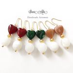 コロン♩と可愛いハートピアス／イヤリング