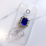 Blue bijou アンティーク iphoneケース