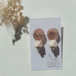 brown earring