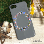  再販「花かんむり」 iPhoneケース