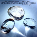【特別3石セット✧】■全39ct.!!■ガーデンクリスタル＆スモーキールチルクォーツ・Aランク✧【究極の透明感!! キラキラ結晶と虹入り✧】縦約14、16、19ｍｍ【ブラジル産】【No.083】