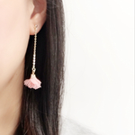 ▷送料無料*フラワー❁ピアス✳︎イヤリング◁