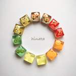 選べるフルーツゼリーのピアス