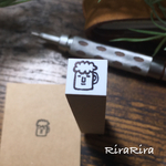   【飲み会】スケジュールはんこ＊10mm角＊ラバースタンプ＊R108