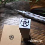 【サッカー】スケジュールはんこ＊10mm角＊ラバースタンプ＊R102
