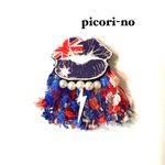 ユニオンジャック🇬🇧なくちびるブローチ(専用ページ)