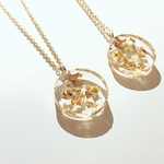 《送料無料/特集掲載記念》ミモザのネックレス