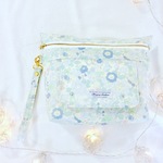 【la様お取り置き品】訳ありベッツィ（スモークブルー）のコンパクトオムツポーチ♡