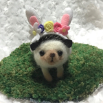 うさ耳イースターカチューシャ(ホワイト)