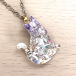 まどろむ猫のオルゴナイト