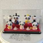  パンダ♡ひな人形2段飾り♡