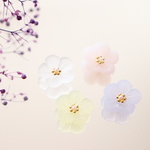 pastel flower♡　ピアス/樹脂ノンホールピアス（イヤリング）small