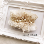 アンティークレースとパールバレッタ＊