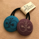 ◎刺繍ちょうちょヘアゴム◎
