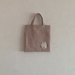 ちびBAG  ねこちゃん  亜麻色