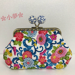 和柄❀ポーチ❀紅型❀がま口