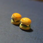 ミニチュア ハンバーガー2個セット