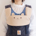 くまさんの首まわりカバー3点セット ストライプ 1/31発送 