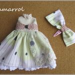 リボンのノースリーブワンピース（ピンク）　＊ブライス　blythe＊　