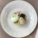 セレモニー 結婚式 卒入学式スーツに 髪飾り／コサージュ228