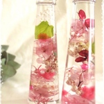 桜の季節のハーバリウム