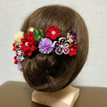 髪飾り  つまみ細工