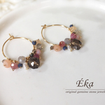 14kgf*大人春色ピアス【フープタイプ】