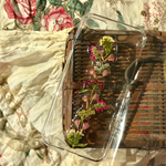 アンティーク風なドライフラワーiPhoneケース（no.３）
