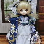 オビツ11　オリジナル　和服ドレス　２－⑦