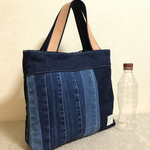 sowelu2015様専用 デニムパッチtote bag m190