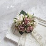 a memorial day　～大切な日へのコサージュ（ミニ薔薇のブーケvol.2）～